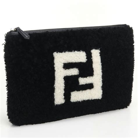 fendi 7n0078 a5ph|Fendi Clutch Bag Bag Bugs Monster 7N0078 Grey Leather .